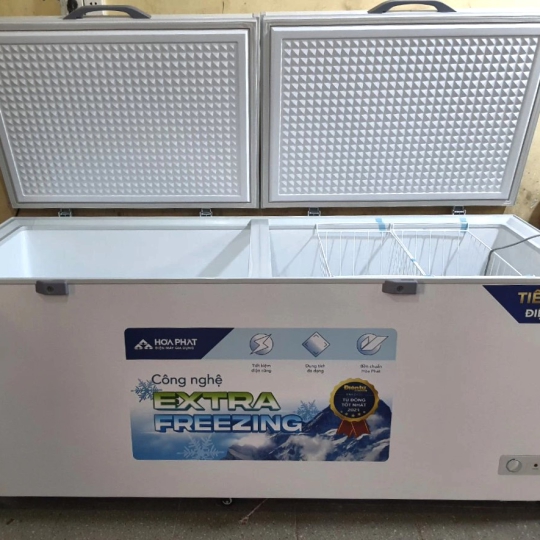 Tủ đông dung tích lớn Hòa Phát 1 ngăn 2 cánh HPF AD6783